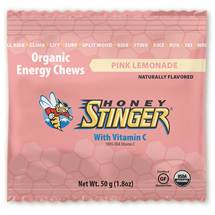 Honey Stinger Organic Energy Chews Pink Lemonade 50 g