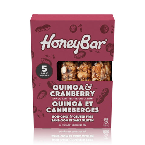 Honeybar Snack Bar 5 Counts (Various Flavours) - YesWellness.com