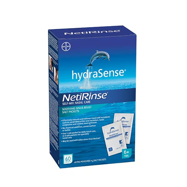 HydraSense NetiRinse Salt Packets: Sinus Relief