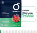O Hydration - Raspberry & Watermelon Flavored Vitamin Water Booster Drink Mix