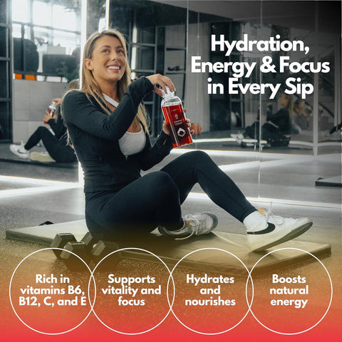 O Hydration - Strawberry & Clementine Flavored Vitamin Water Booster Drink Mix