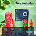 O Hydration - Raspberry & Watermelon Flavored Vitamin Water Booster Drink Mix