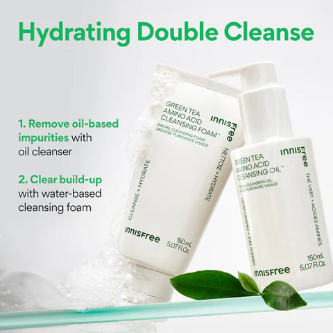 Innisfree Green Tea Amino Hydrating Cleansing Foam 150g