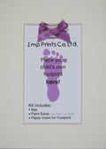 Imp Prints Footprint Bow Mat Kit