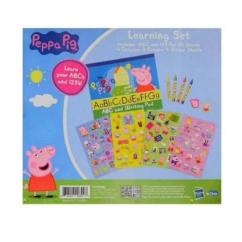 Inkology Peppa Pig ABC & 123 Early Learning Activity Bundle