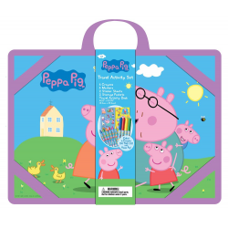 Inkology Peppa Pig Travel Art & Activity Desk Kit