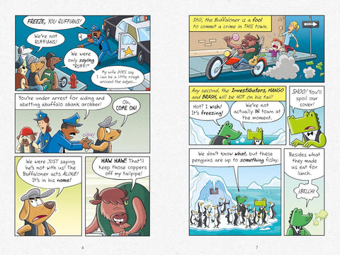 InvestiGators: Agents of S.U.I.T.: From Badger to Worse by John Patrick Green