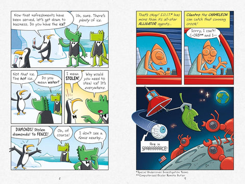 InvestiGators: Agents of S.U.I.T.: From Badger to Worse by John Patrick Green