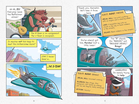 InvestiGators: Agents of S.U.I.T.: From Badger to Worse by John Patrick Green