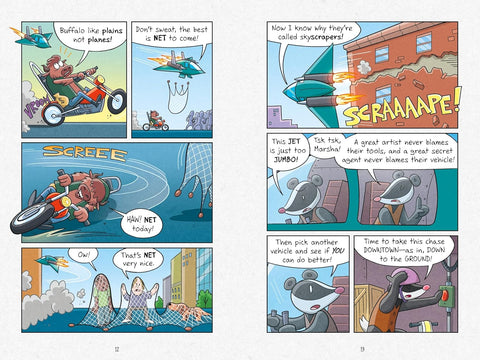 InvestiGators: Agents of S.U.I.T.: From Badger to Worse by John Patrick Green