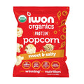 Iwon Organic Protein Popcorn Sweet & Salty 8 x 28g (DISCONTINUED) - YesWellness.com
