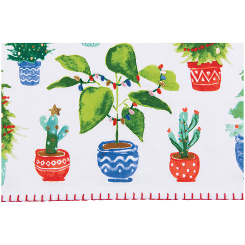 Danica Jubilee Jingle Plants Christmas Dishtowel