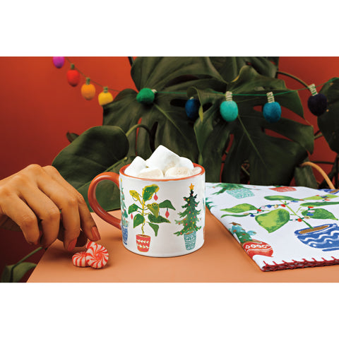 Danica Jubilee Jingle Plants Christmas Dishtowel