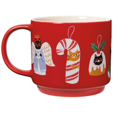 Danica Jubilee Bauble Cats Christmas Mug and Socks Set
