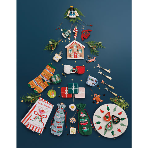 Danica Jubilee Dashing Dachshunds Christmas Mug and Socks Set