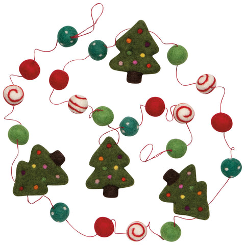 Danica Jubilee Christmas Tree Felt Garland