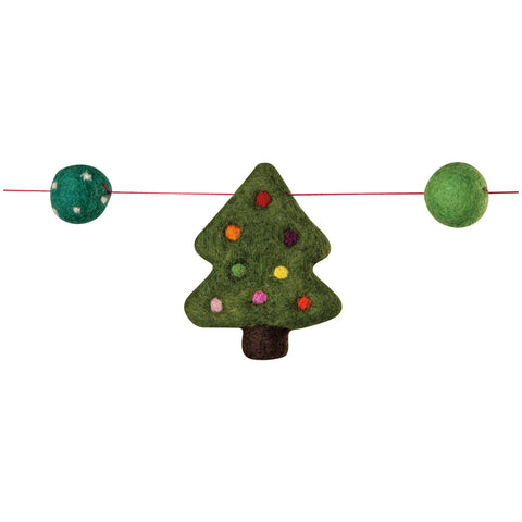Danica Jubilee Christmas Tree Felt Garland