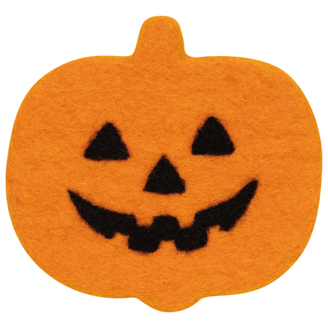 Danica Jubilee Boo Crew Halloween Felt Wool Coaster Set of 4
