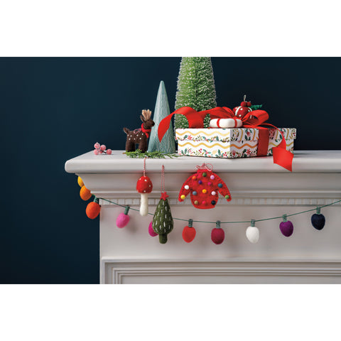 Danica Jubilee Spirits Bright Christmas Felt Garland