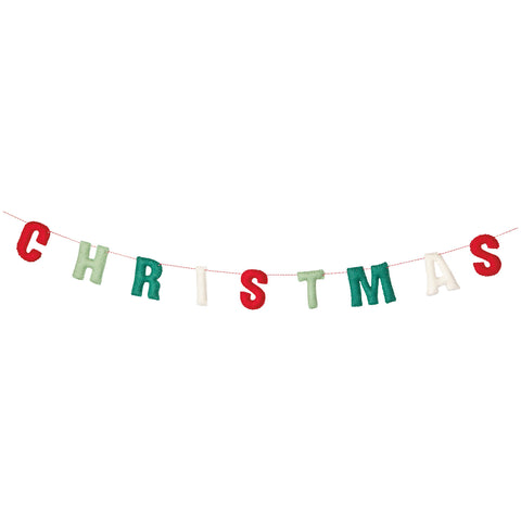 Danica Jubilee Merry Christmas Felt Garland