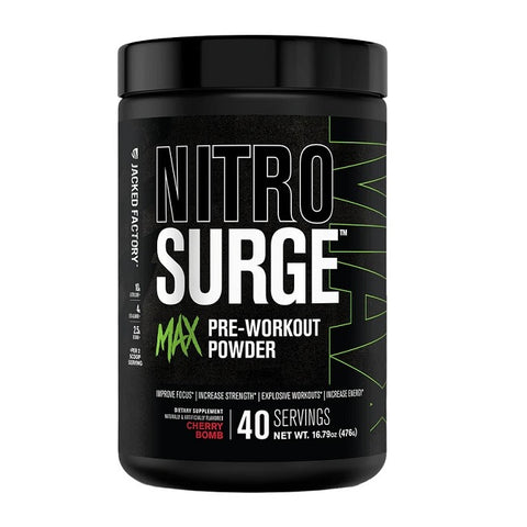 Jacked Factory Max Pre Workout Powder 40 Servings (DISCONTINUED) - YesWellness.com