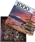 Japan's Mount Fuji in Springtime- 1000 Piece Jigsaw Puzzle