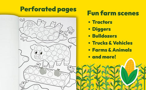 John Deere Kids Dot Marker Activity Book