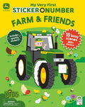 John Deere Kids Farm & Friends My Very First Sticker by Number