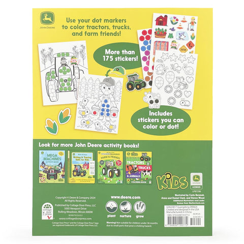 John Deere Kids Dot Marker Activity Book