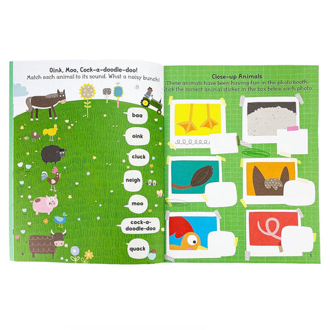 John Deere Kids Farm: 500 Stickers and Puzzle Activities by Jack Redwing