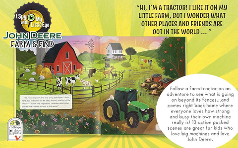 John Deere Kids Farm & Find (I Spy With My Little Eye) by Jack Redwing