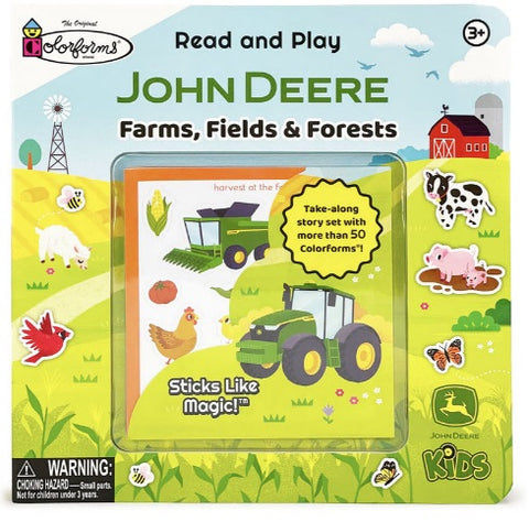 John Deere Kids Farms, Fields & Forests (Colorforms)