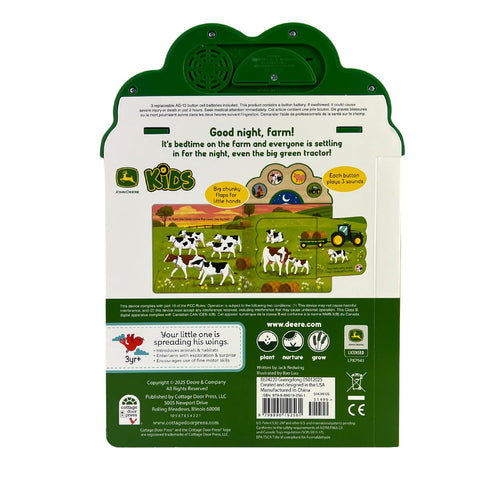 John Deere Kids Good Night, Tractor by Jack Redwing