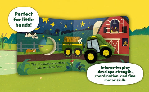 John Deere Kids I Am a Tractor Puppet Book by Jack Redwing