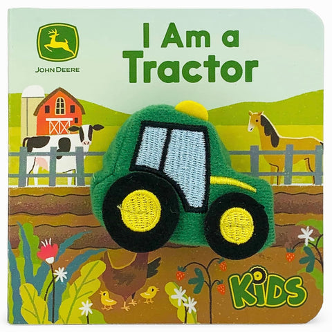 John Deere Kids I Am a Tractor Puppet Book by Jack Redwing