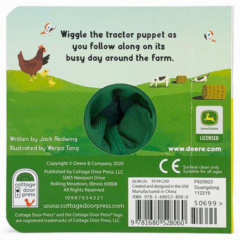 John Deere Kids I Am a Tractor Puppet Book by Jack Redwing