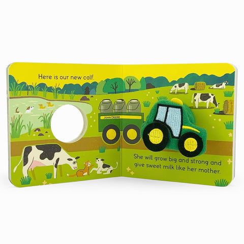John Deere Kids I Am a Tractor Puppet Book by Jack Redwing
