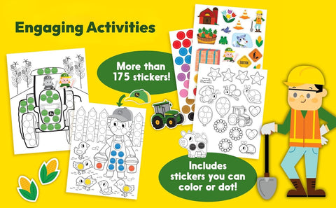 John Deere Kids Dot Marker Activity Book