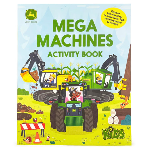John Deere Kids Mega Machines Activity Book by Jack Redwing
