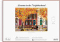 Joy Laforme Autumn in the Neighborhood 1000 Piece Puzzle