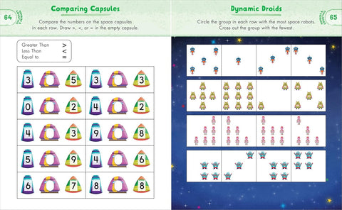Kindergarten Activity Book: Space