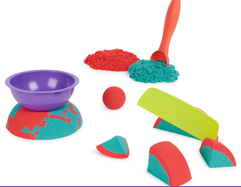 Kinetic Sand Mold N' Flow Playset 1000g