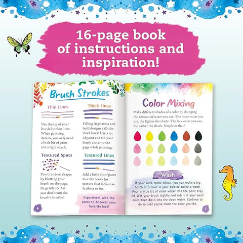 Watercolour Wishes Postcard Kit