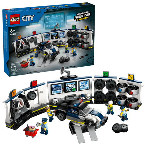 LEGO City Custom Police Car Garage, 60457