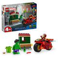 LEGO Marvels Iron Man with Bike and The Hulk, 76287