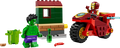 LEGO Marvels Iron Man with Bike and The Hulk, 76287