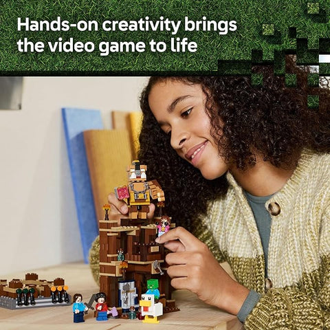 LEGO Minecraft Fighting Ring Building Woodland Mansion 491pcs