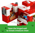 LEGO Minecraft Mooshroom House Figures for Pretend Play Toy Building 500pcs
