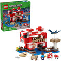 LEGO Minecraft Mooshroom House Figures for Pretend Play Toy Building 500pcs