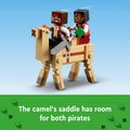 LEGO Minecraft Pirate Ship Toy Building Playset 166pcs